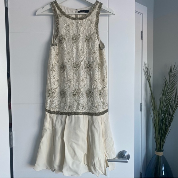 TWIN-SET Simona Barbieri Beaded Flapper Dress - Picture 5 of 7